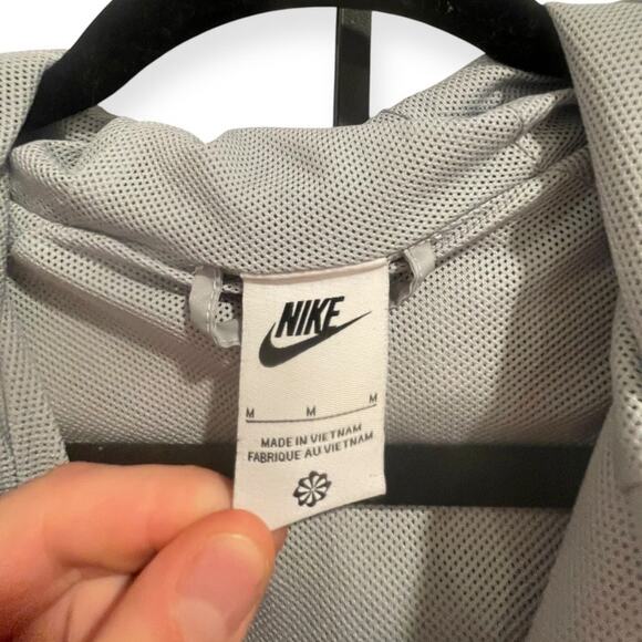 Nike Men’s Sportswear Windrunner Hooded Jacket Blue/Gray Full Zip Size Medium - Picture 6 of 6